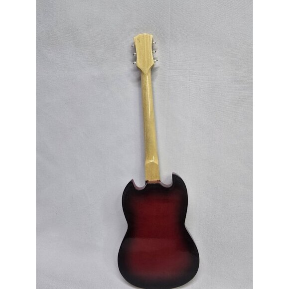 Collectible Red Mini Electric Guitar Model Home Decor- 3D Printed Stand- 25CM - Picture 7 of 11
